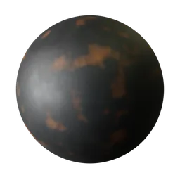 Faded Black Varnished Wood