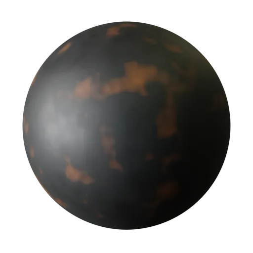 Faded Black Varnished Wood