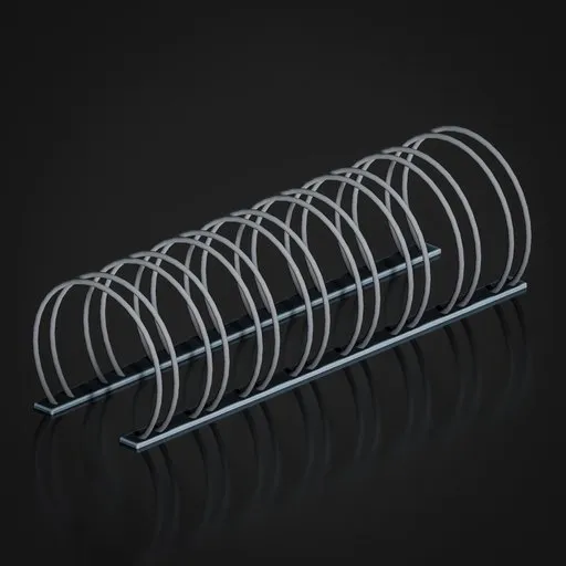 coil-style Bike Rack