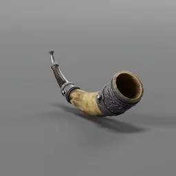 Viking medieval War Horn