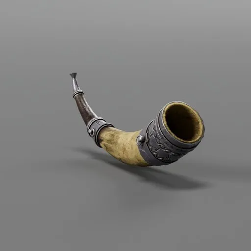 Viking medieval War Horn