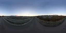 Road by Farms Sunrise Sky