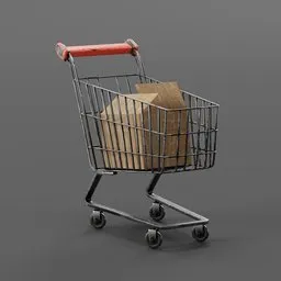 Supermarket trolley