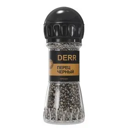 Black pepper in a jar