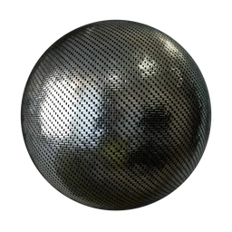 Galvanized Woven Metal (Glossy)