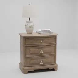 Drawer Nightstand Decor Set