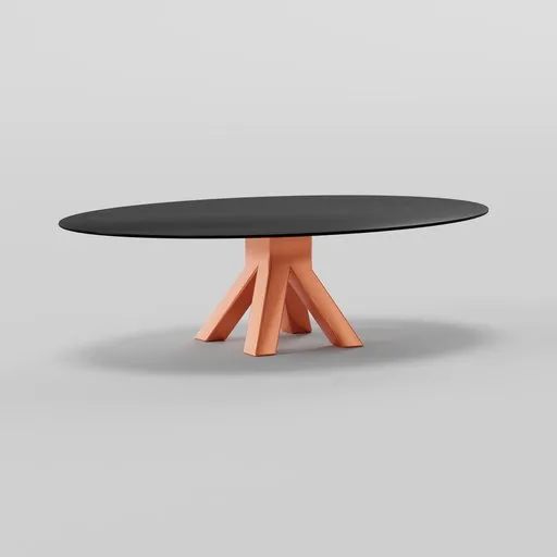 Simple Glass Table