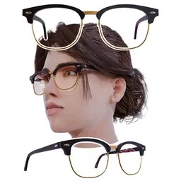 Bravo Browline Eye Glasses