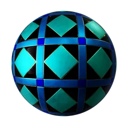 Tiles (Squares, Diamonds, Metallic)