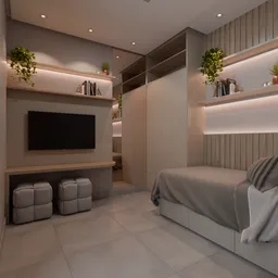 Elegant children's room