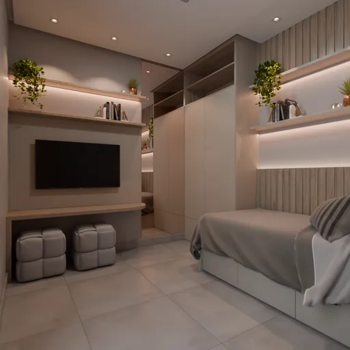 Elegant children's room