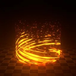 Stylized Spawn Ring FX