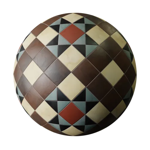 Victorian floor tiles