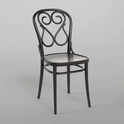 4 Chair B105 - Dark Wenge