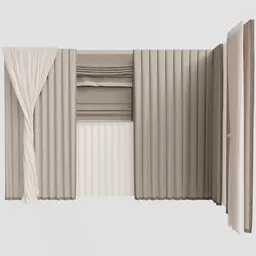 GD Silk and Cotton Curtain