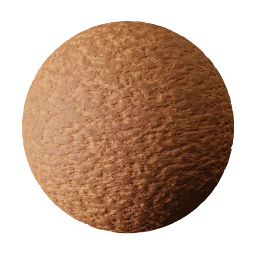 High-resolution PBR desert rock texture for realistic 3D rendering in Blender.