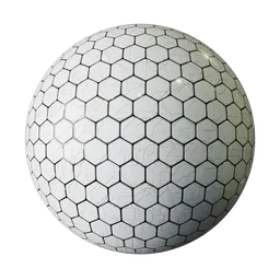 Procedural Sci-Fi Hex Tiles