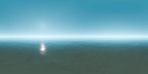 Sky Horizon Pure Blue