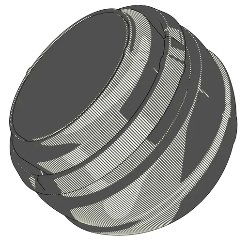 Procedural NPR Cartoon Effect Shader for Eevee in Blender, PBR-ready, versatile single-node configuration.