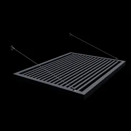 Suspended Pergola - Solid Profile