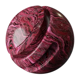 Red marble