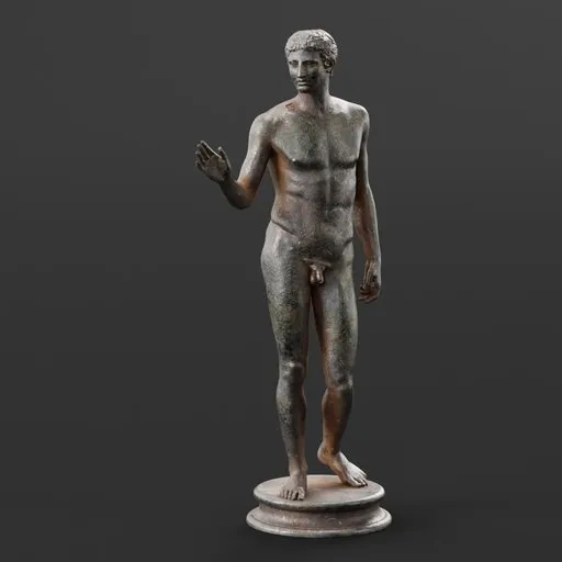 statue of Jungling Vom Magdalensberg