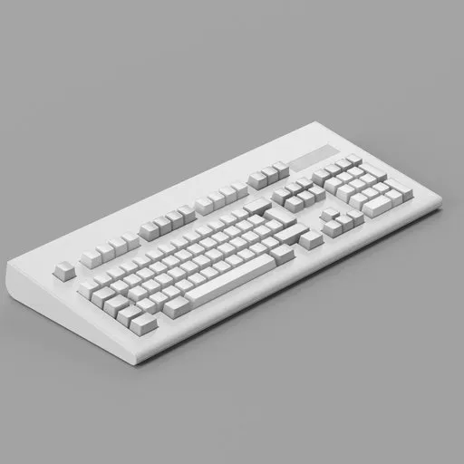 Vintage Personal Computer Keyboard