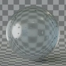 Japanese Retro Star Glass Ginga