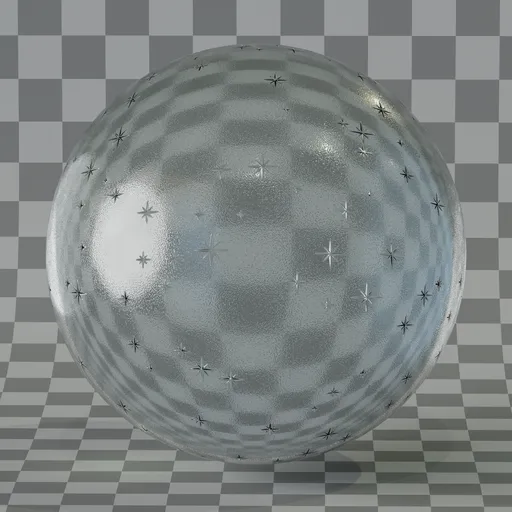 Japanese Retro Star Glass Ginga