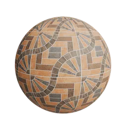 Terracotta matt floor