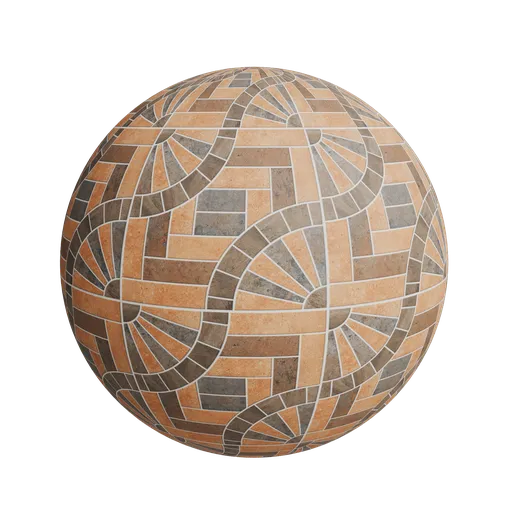 Terracotta matt floor