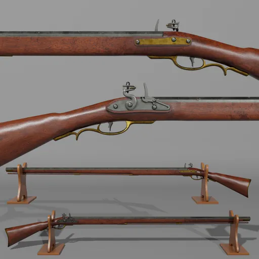 Flintlock Muzzleloader (ca. 1720)