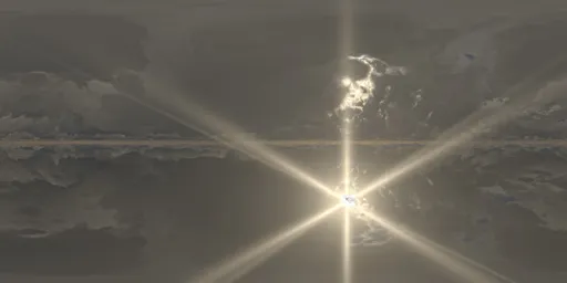 Cloudy divine sky