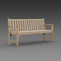 Wooden Bench