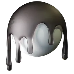 Procedural Pearl  Painted Plastic