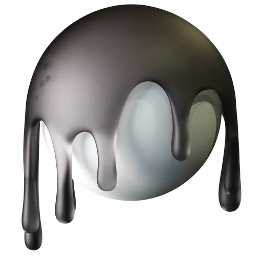 Procedural Pearl  Painted Plastic