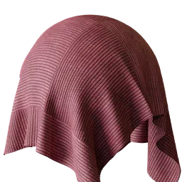 Rose Pleated Fabric