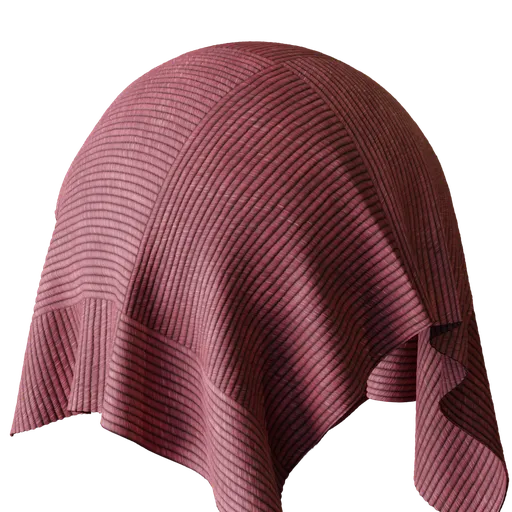 Rose Pleated Fabric