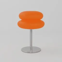 Desk Lamp Orange Retro