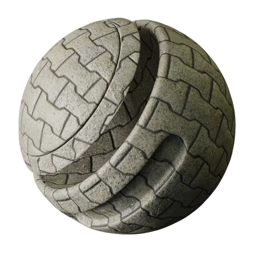 Interlocking Concrete Pavers