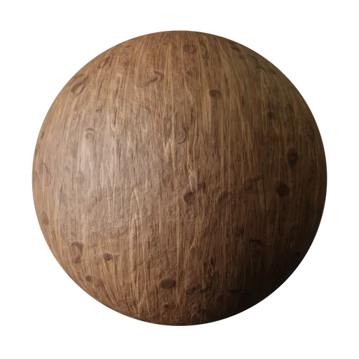 Procedural rustic wood