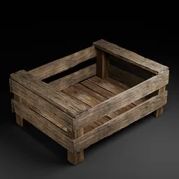 MK Wooden crate 025