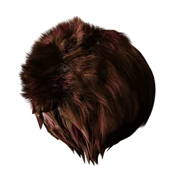 Dark Brown Animal Fur