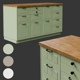 IKEA STENSUND Cabinets Set Drawers