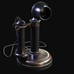 Stubby Candlestick Phone