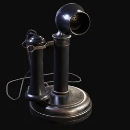 Stubby Candlestick Phone