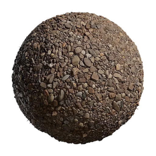 Riverbed Cobblestone Ground