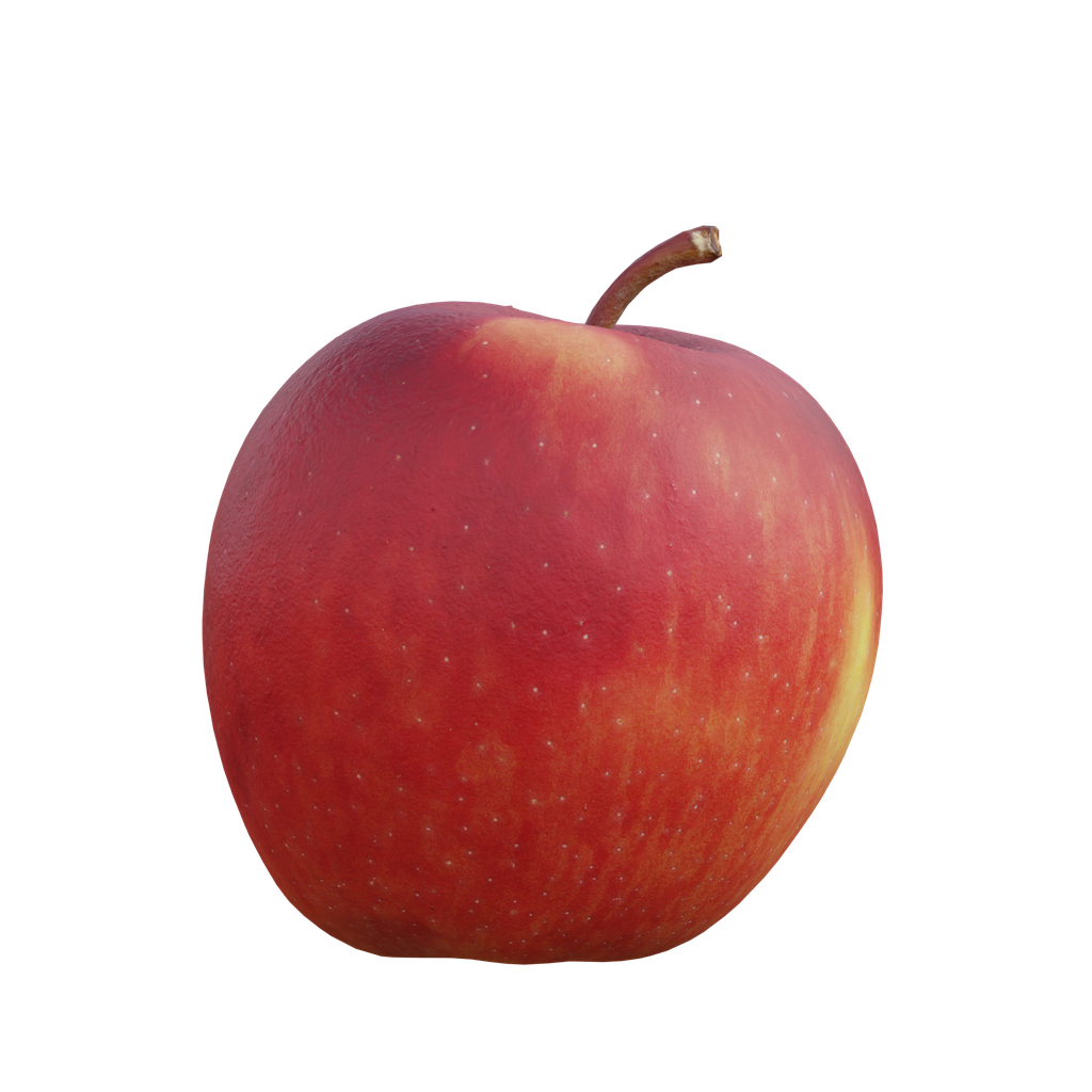 BlenderKit Download The FREE Apple Food Model