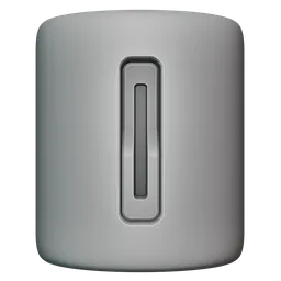 3D sculpting brush for Blender, creating precise hard-surface details on 3D models with high-resolution 4K quality.