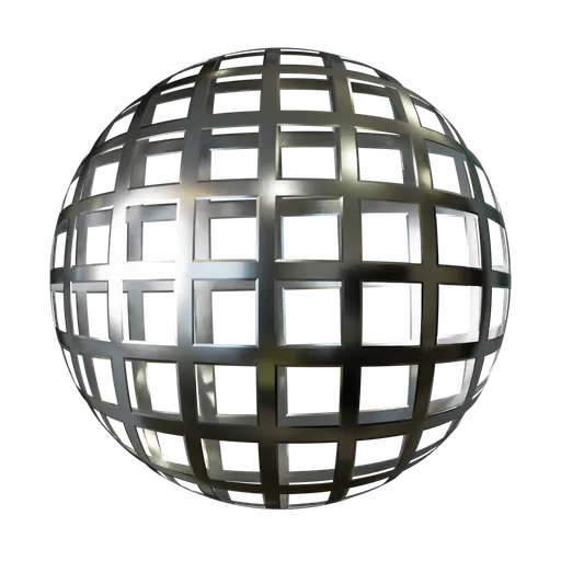 Perforated Metal Square